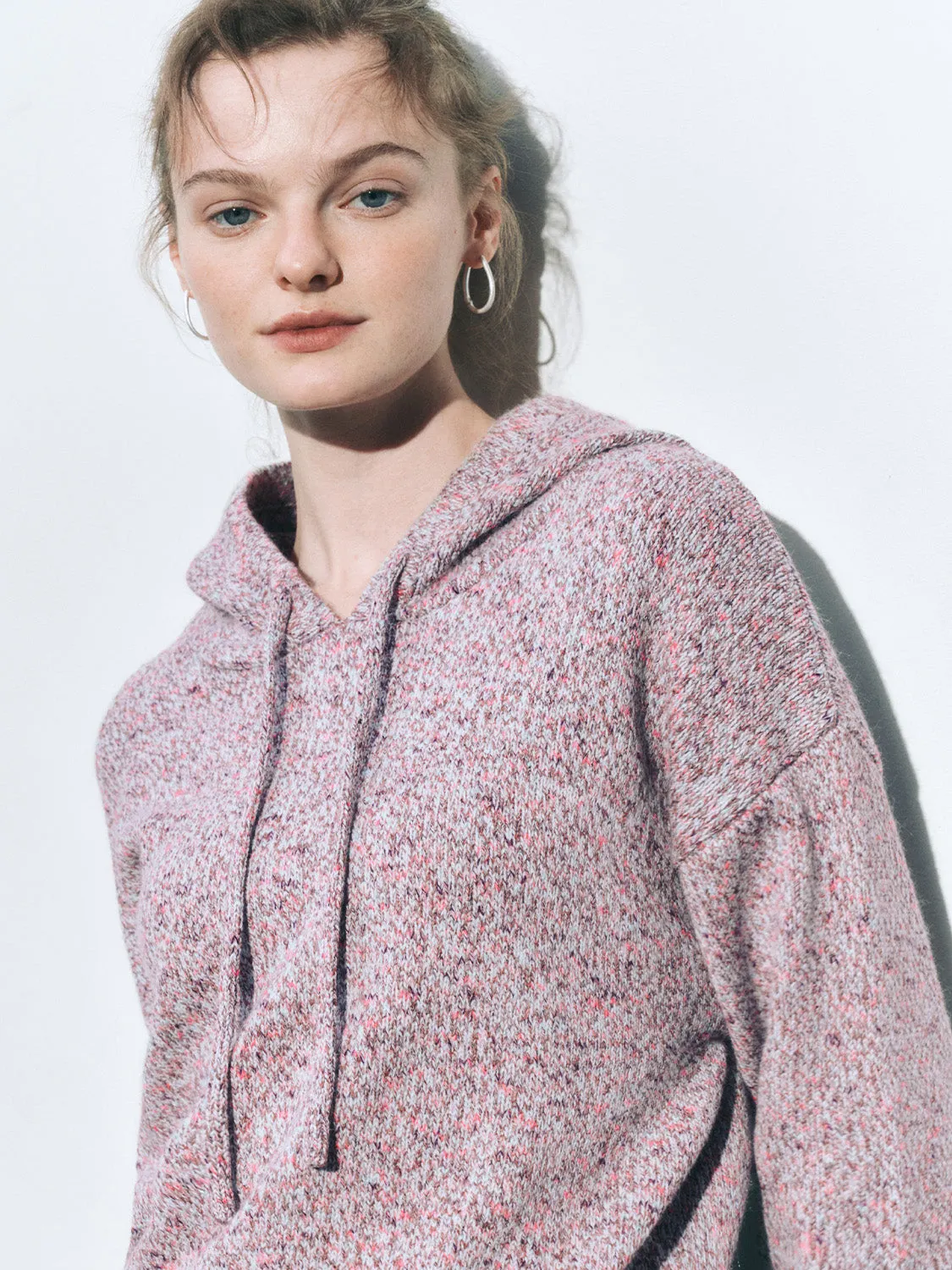 Hoodie Loose Knitted T-Shirts sold by Urban Revivo product image thumbnail 5