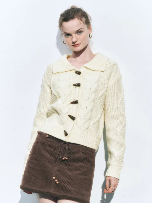 Cable Knitted Cardigans sold by Urban Revivo