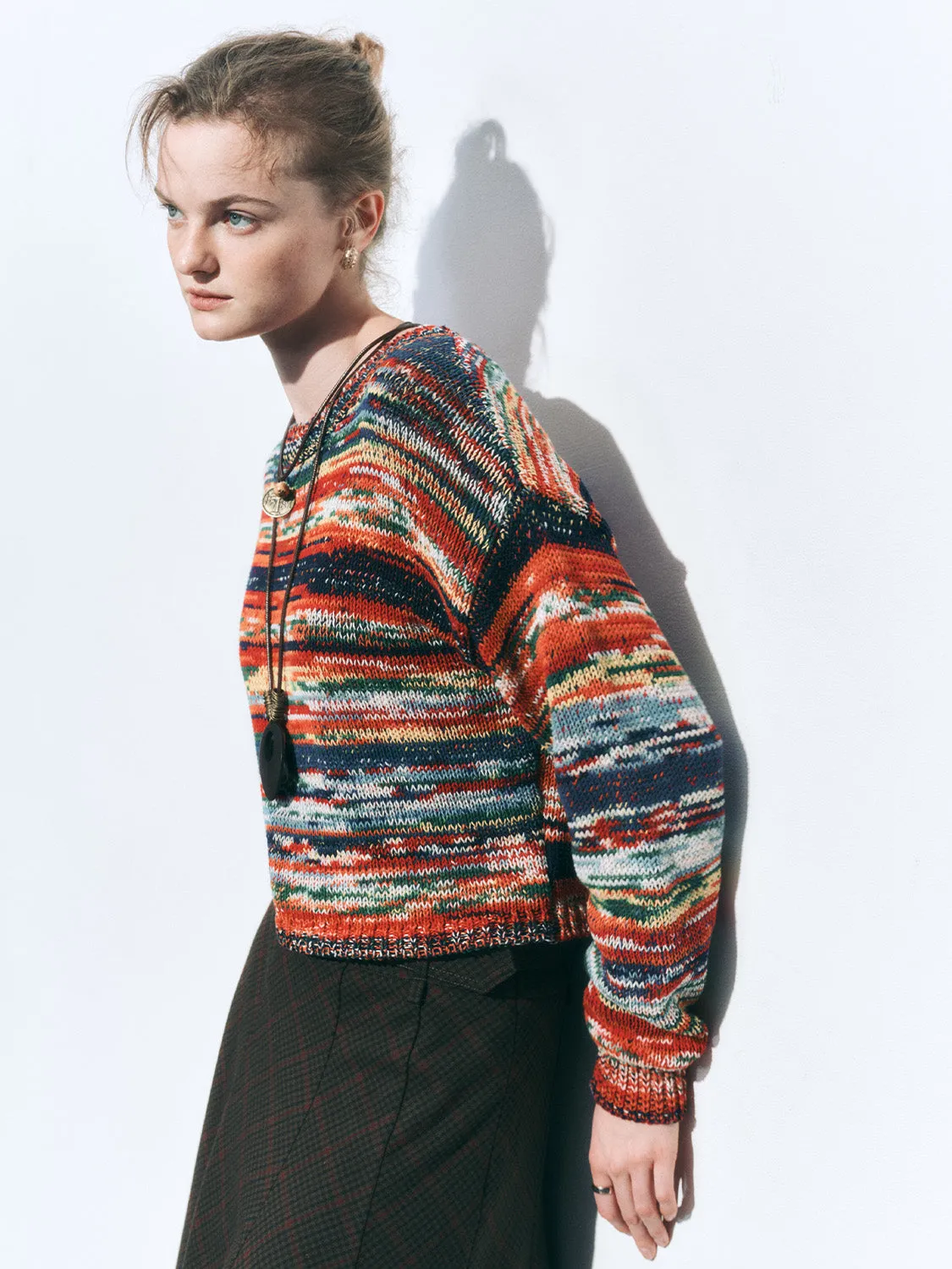 Madurai Striped Knitted T-Shirts sold by Urban Revivo product image thumbnail 2