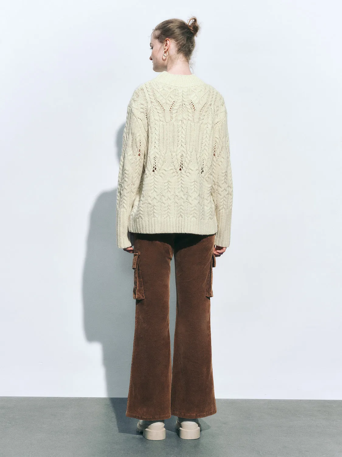 Pullover Cable Knitted T-Shirts sold by Urban Revivo product image thumbnail 3