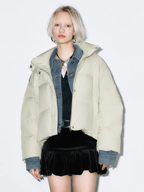 Padded Down Outerwear Puffer Jackets sold by Urban Revivo
