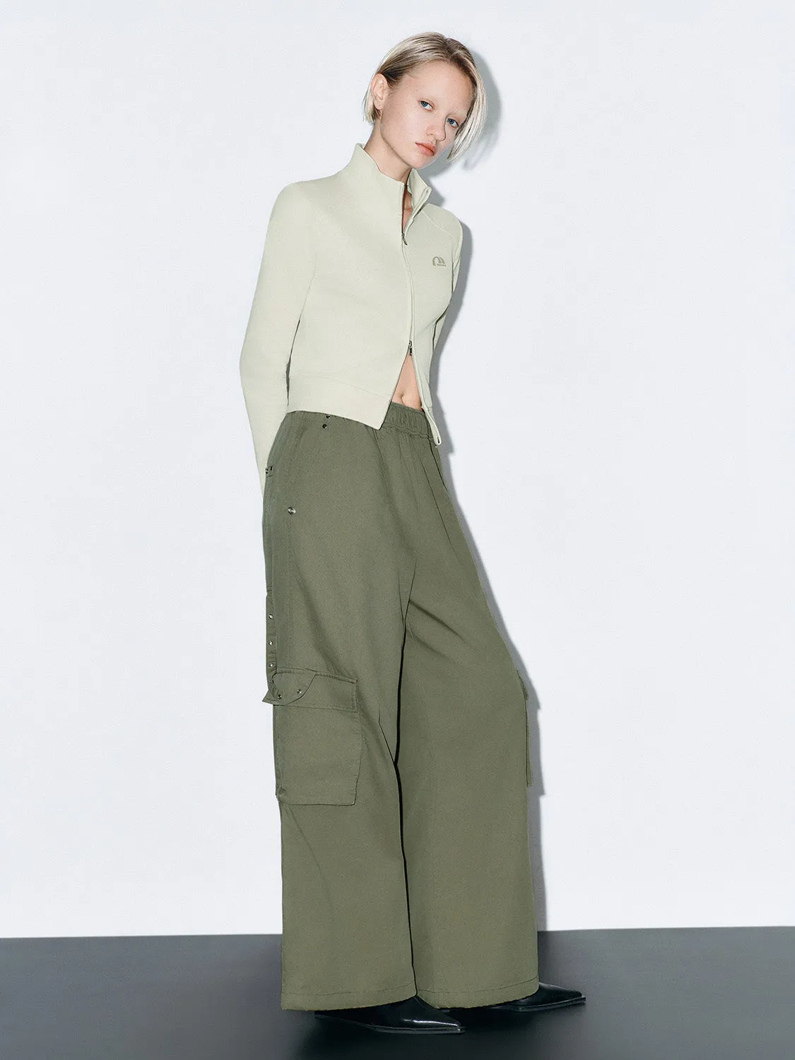 Zip Up Front Jackets sold by Urban Revivo product image thumbnail 4