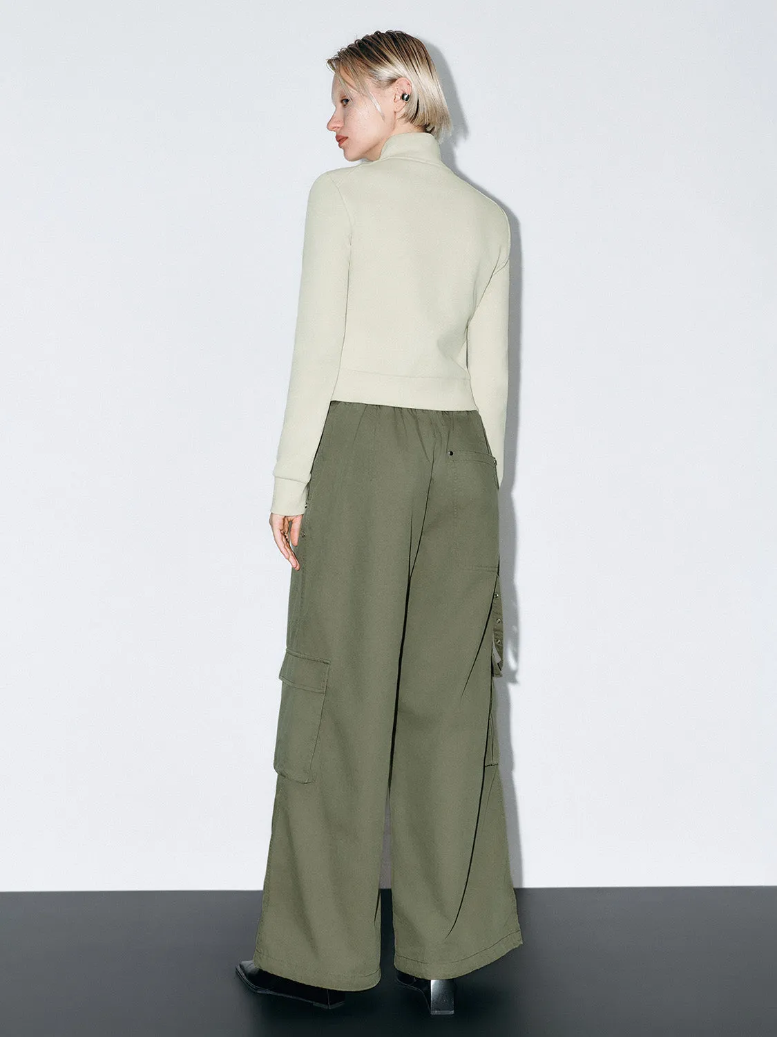 Zip Up Front Jackets sold by Urban Revivo product image thumbnail 3