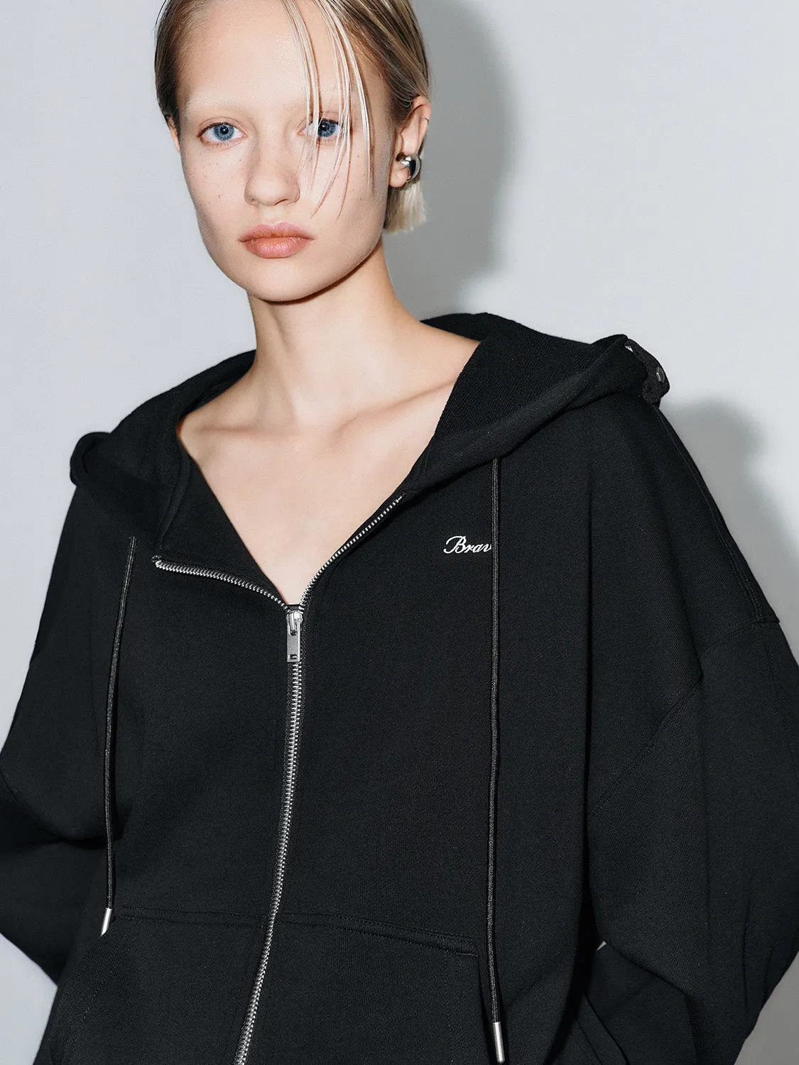 Hoodie Zip Front Jackets sold by Urban Revivo product image thumbnail 5