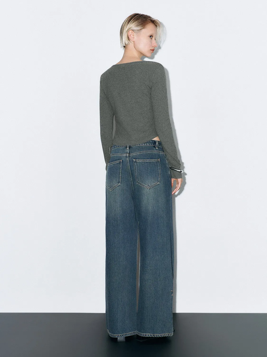 Cropped Overhead Shirts sold by Urban Revivo product image thumbnail 3