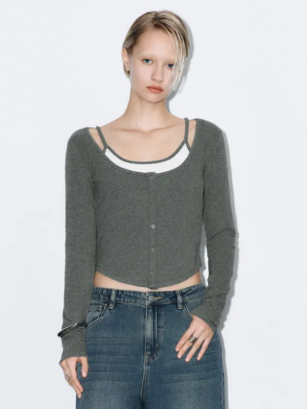 Cropped Overhead Shirts sold by Urban Revivo