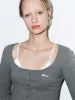 2 In 1 Cropped Skinny T-Shirts sold by Urban Revivo