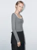 2 In 1 Cropped Skinny T-Shirts sold by Urban Revivo