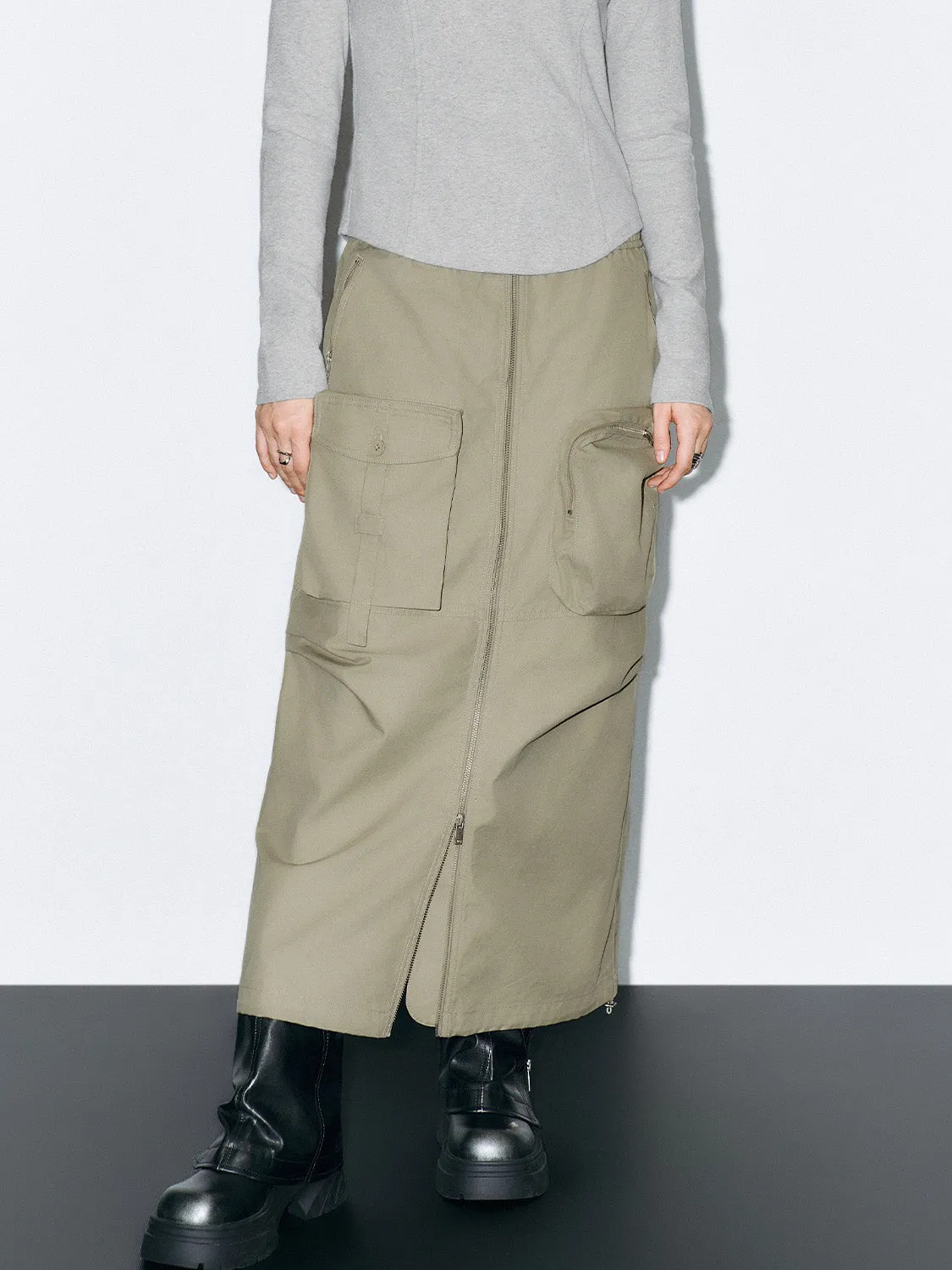 Elastic Straight Skirts sold by Urban Revivo product image thumbnail 2