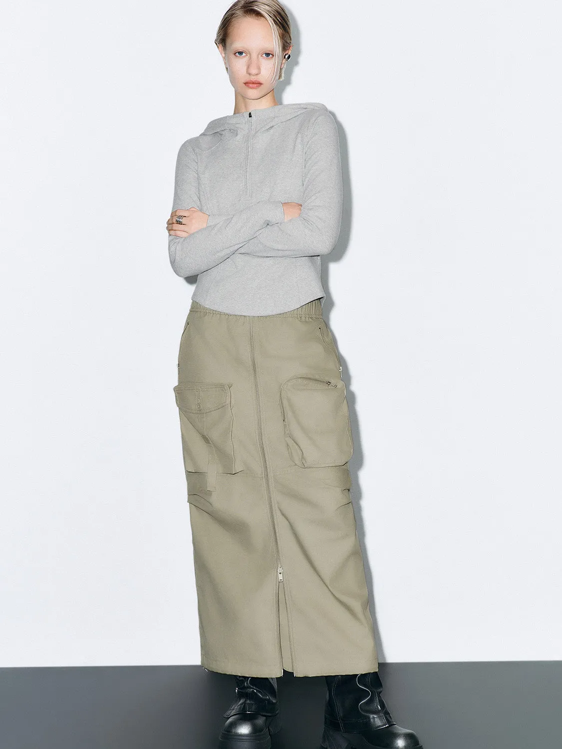 Elastic Straight Skirts sold by Urban Revivo product image thumbnail 5