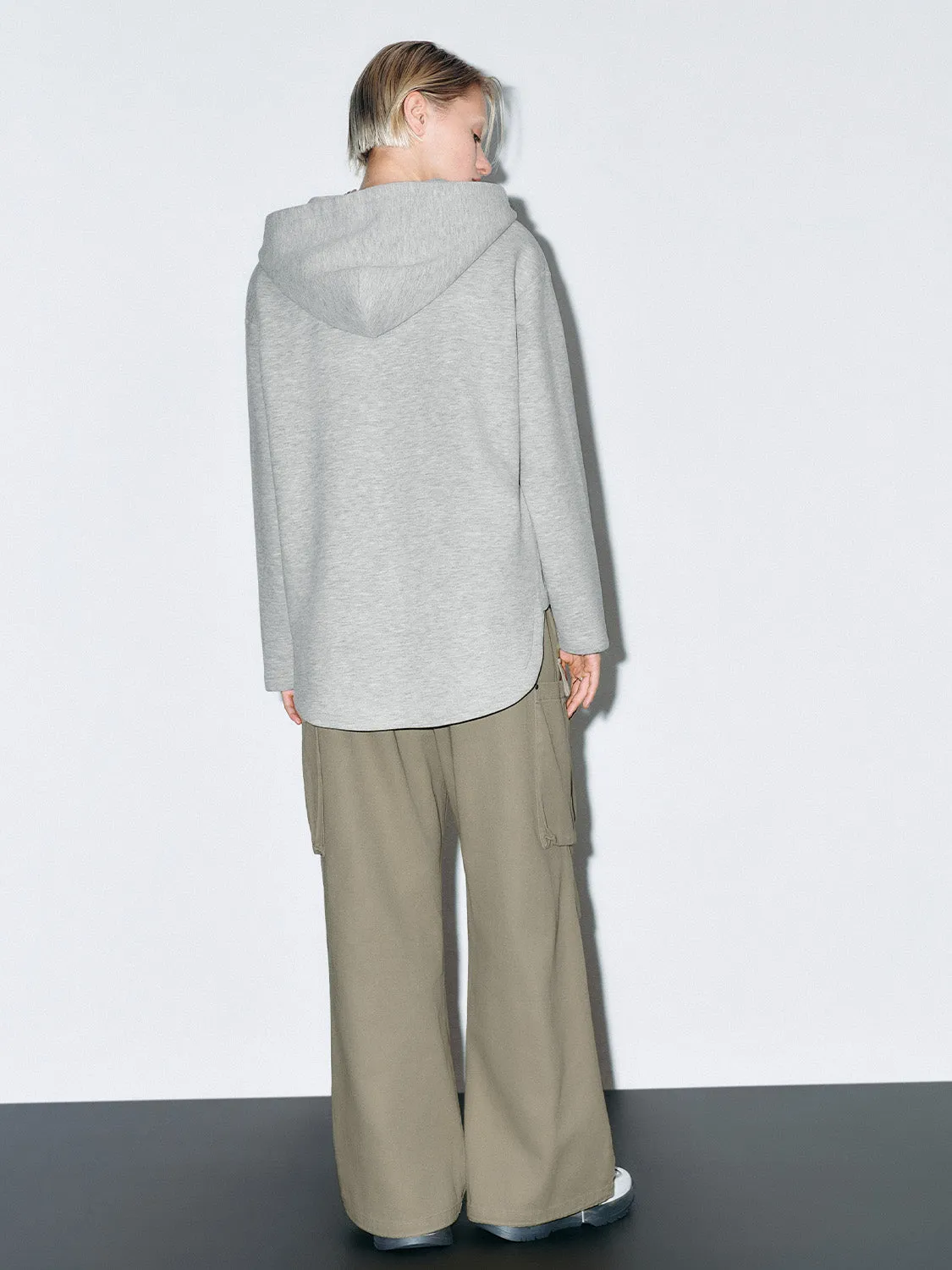 Loose Wide-Leg Cargo Pants sold by Urban Revivo product image thumbnail 4