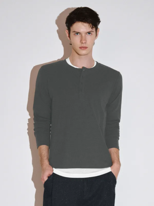 Button Half Placket Regular T-Shirts sold by Urban Revivo