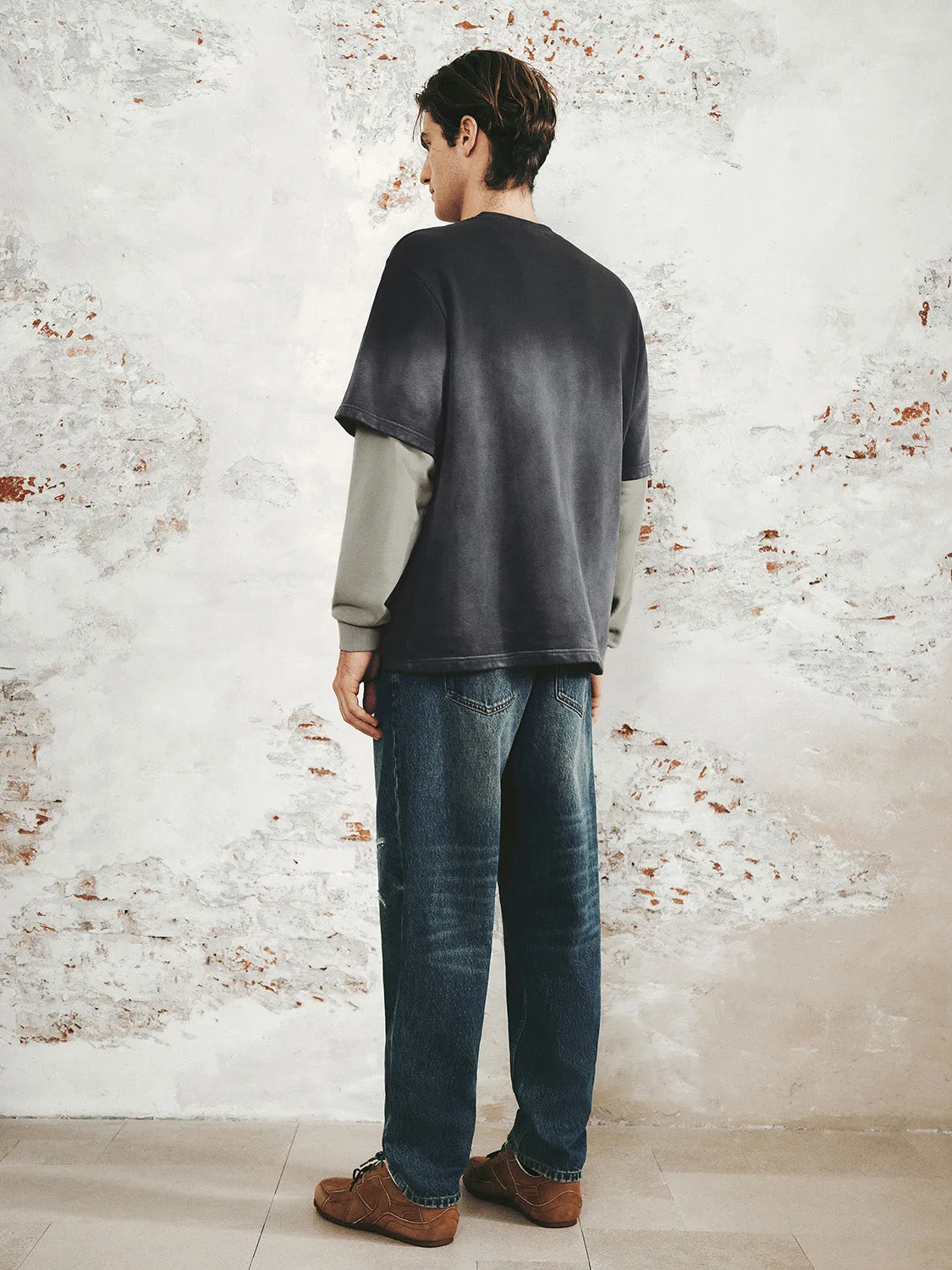 2 in 1 Loose T-Shirts sold by Urban Revivo product image thumbnail 3