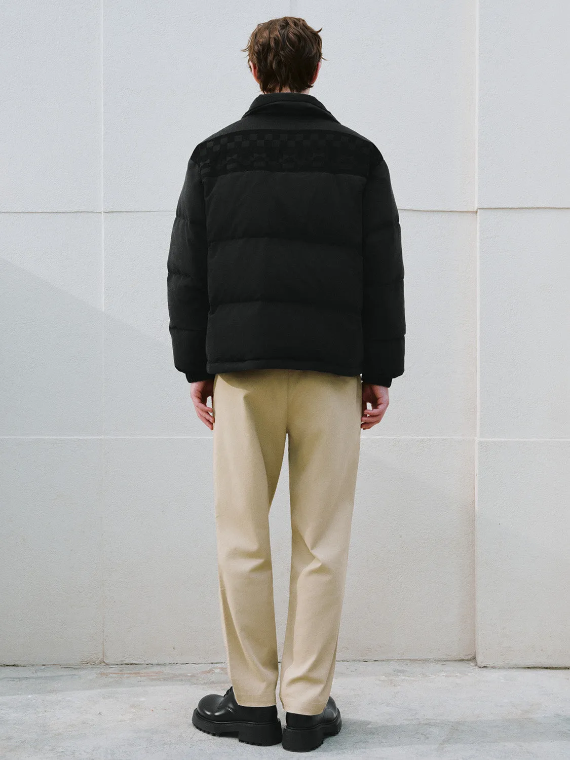 Zip Half Placket Padded Puffer Jackets sold by Urban Revivo product image thumbnail 3