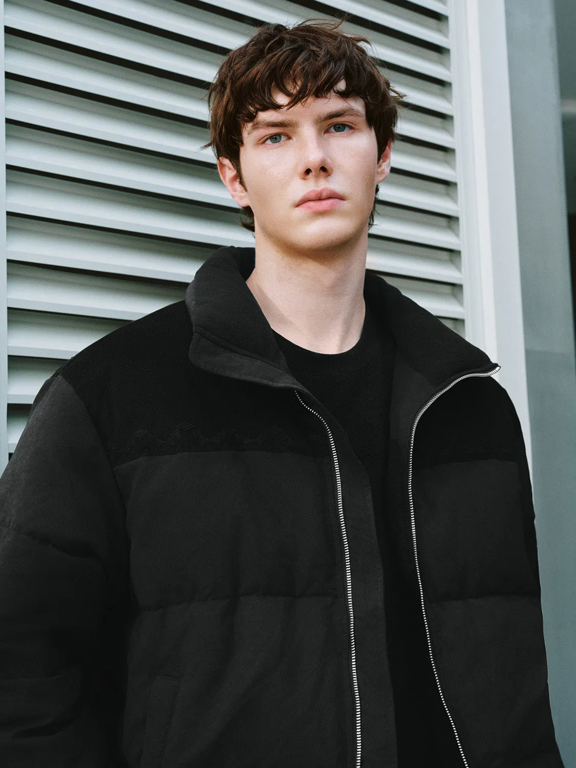 Zip Half Placket Padded Puffer Jackets sold by Urban Revivo product image thumbnail 5