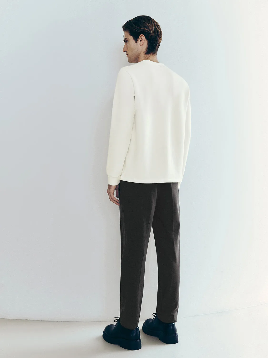 Long Sleeve T-Shirts sold by Urban Revivo product image thumbnail 3