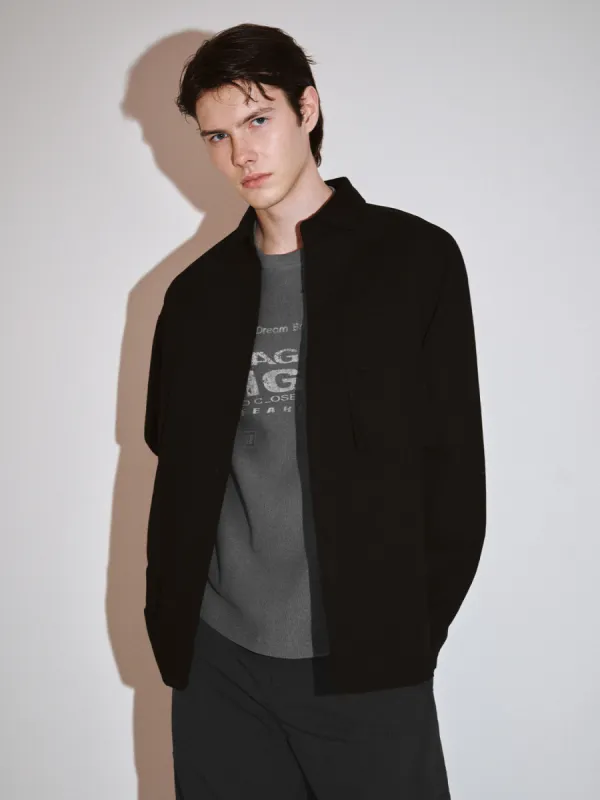 Shirt Collar Loose Shirts sold by Urban Revivo