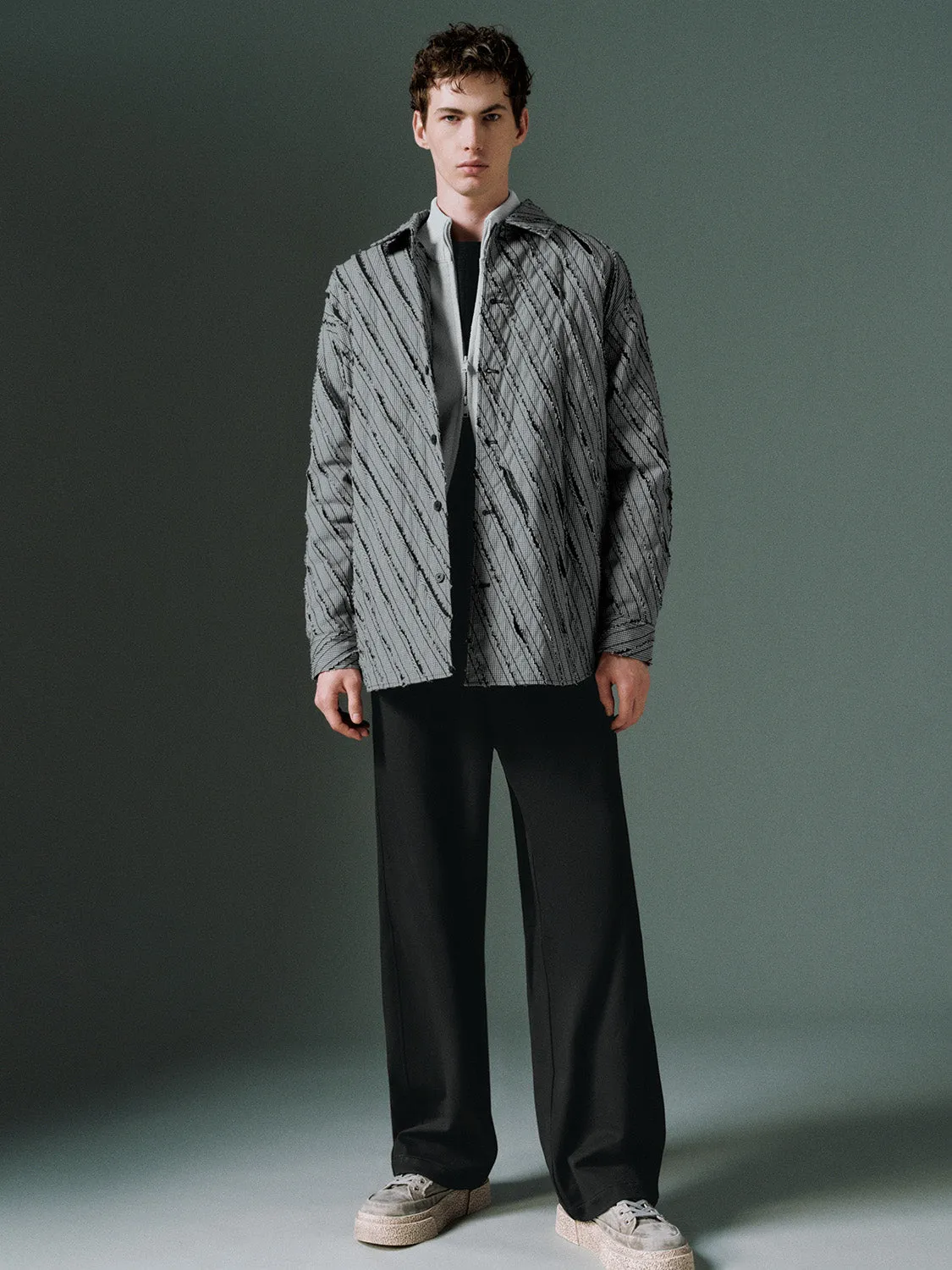 Loose Wide-Leg Pants sold by Urban Revivo product image thumbnail 5