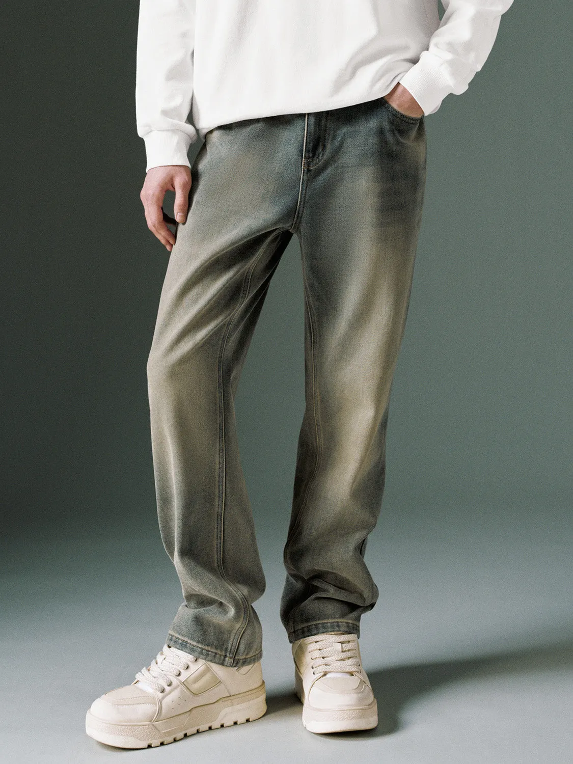 Regular Denim Jeans sold by Urban Revivo product image thumbnail 2