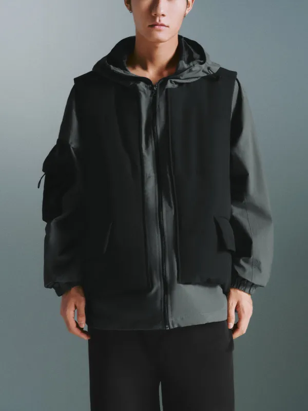Zip Up Loose Padded Coats sold by Urban Revivo
