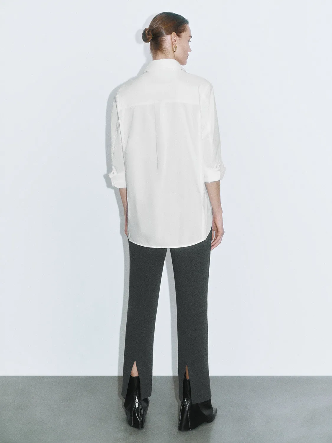 Notched Collar Shirts sold by Urban Revivo product image thumbnail 3