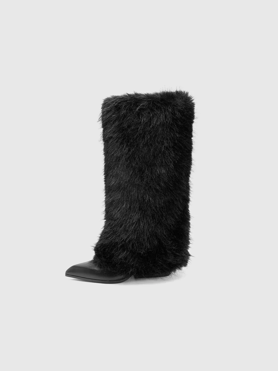 Fluffy Bridge Boots sold by Urban Revivo product image thumbnail 2
