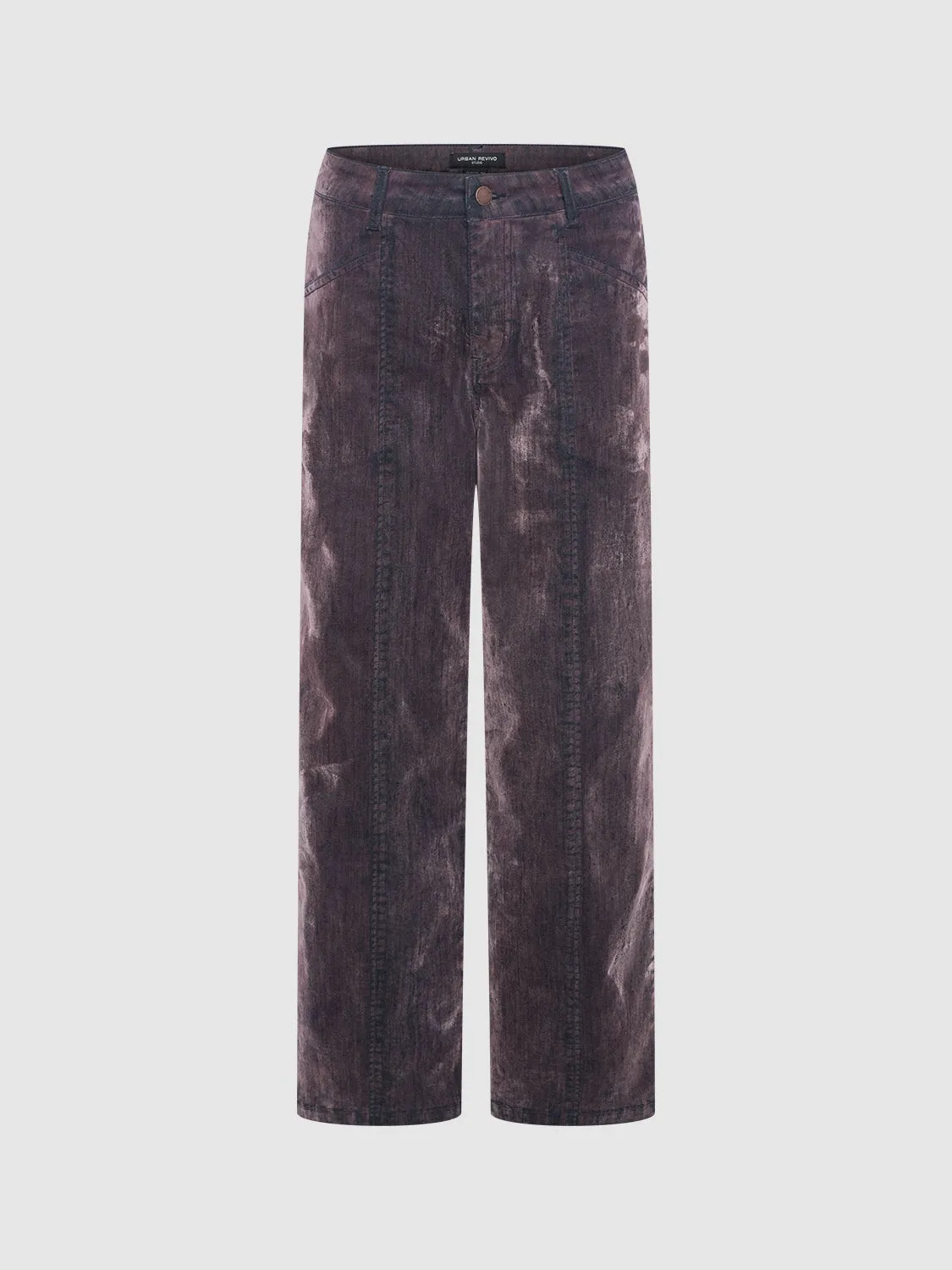 Denim Straight Pants Jeans sold by Urban Revivo