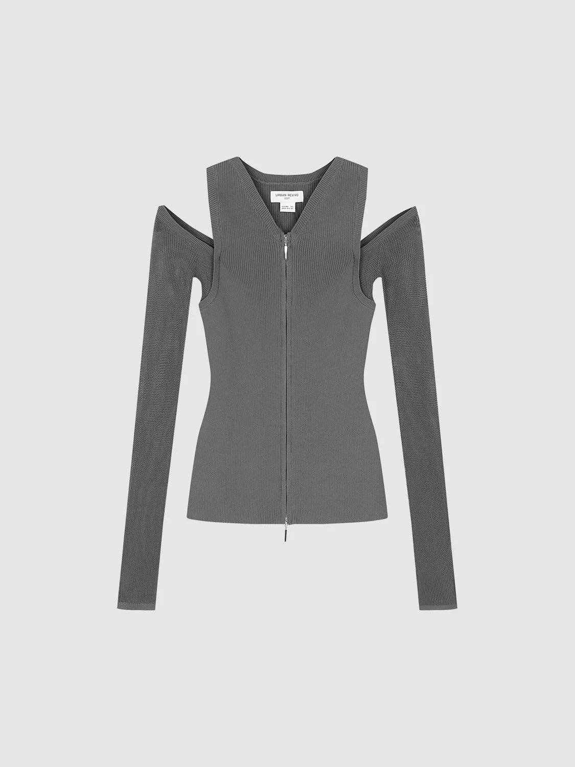 Cold Shoulder Knitted Cardigans sold by Urban Revivo product image thumbnail 5
