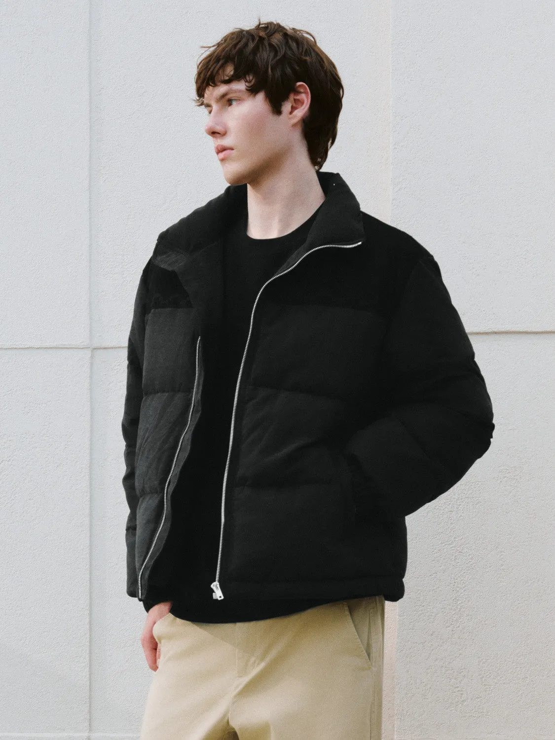 Zip Up Front Padded Puffer Jackets sold by Urban Revivo product image thumbnail 2