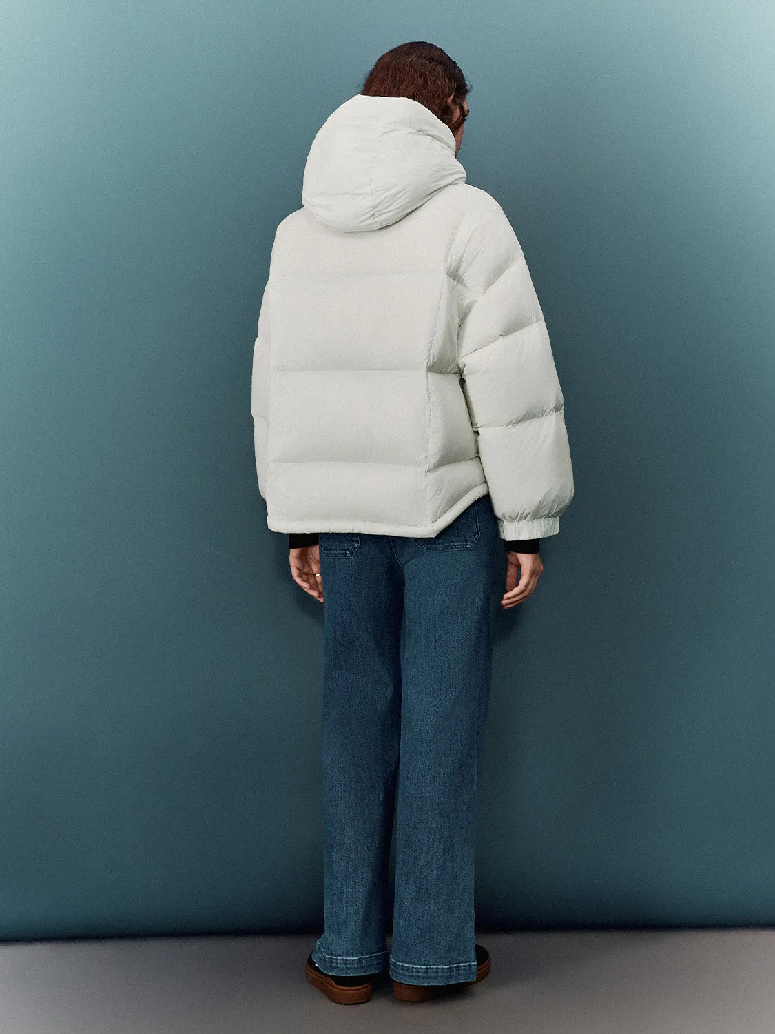 Zip Up Front Down Outerwear sold by Urban Revivo product image thumbnail 3