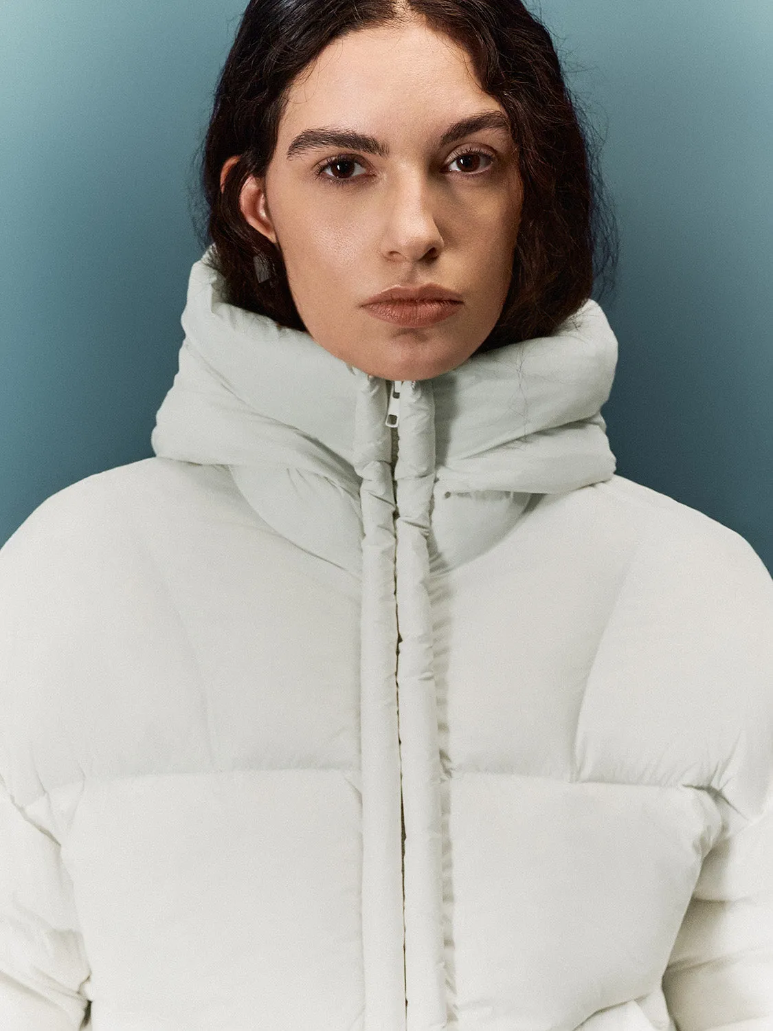 Zip Up Front Down Outerwear sold by Urban Revivo product image thumbnail 5