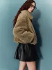 Fluffy Zip Up Front Jackets sold by Urban Revivo