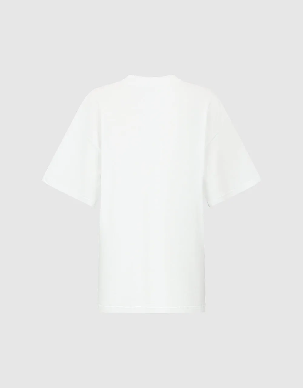 Printed Crew Neck Loose T-Shirt sold by Urban Revivo product image thumbnail 2