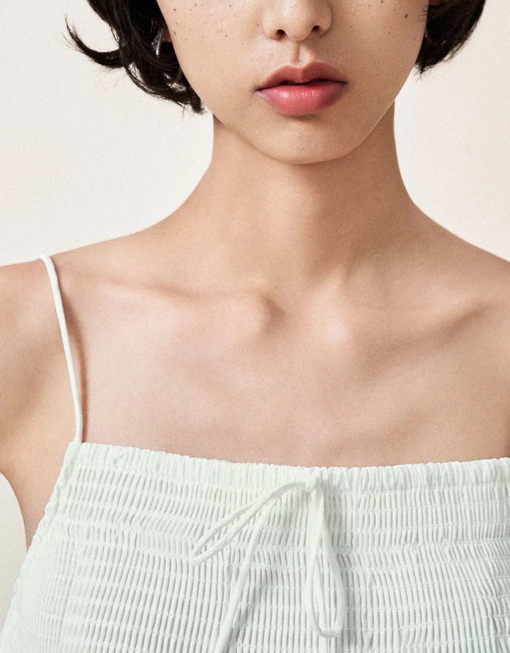 Shirred Cami Top sold by Urban Revivo product image thumbnail 4