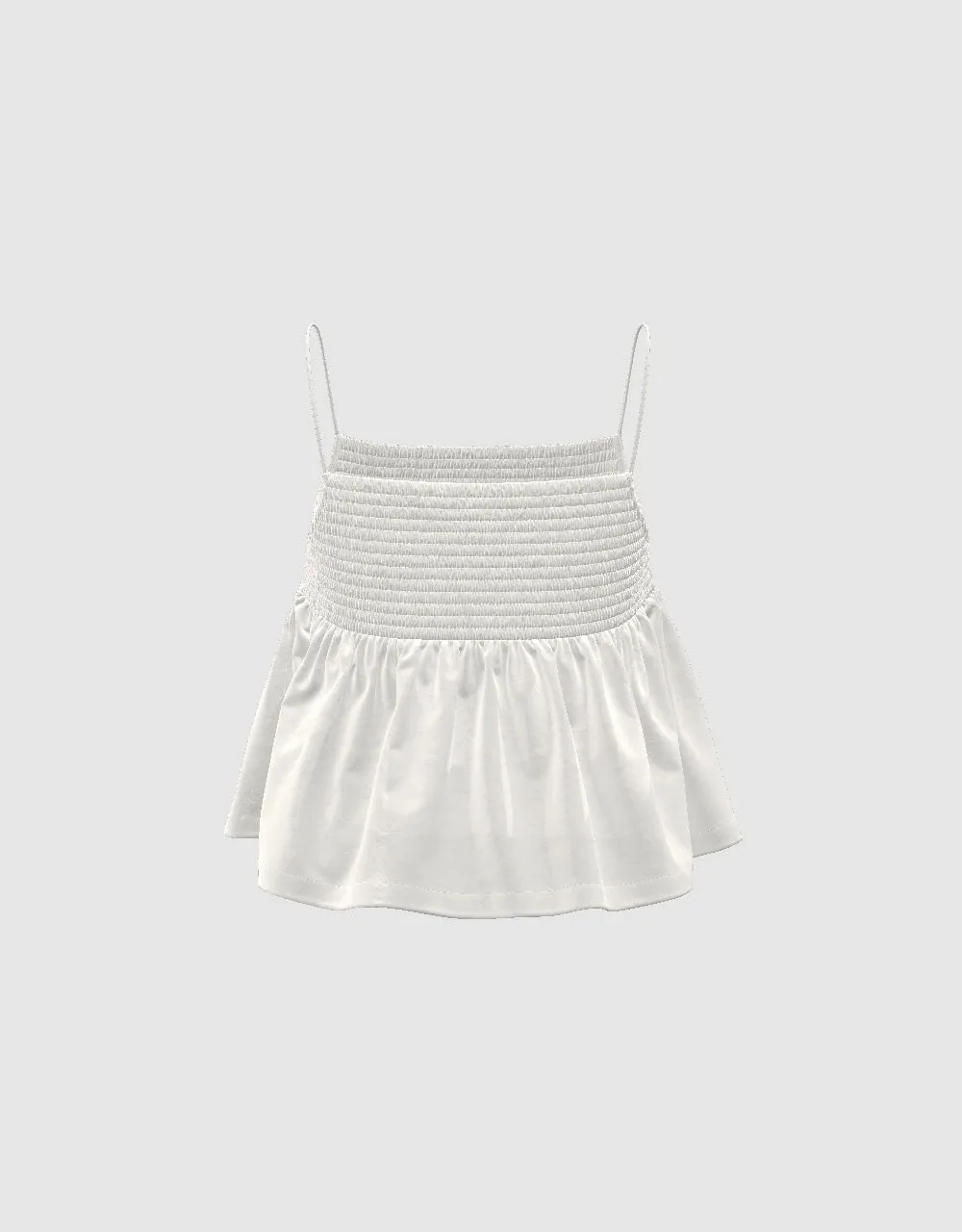 Shirred Cami Top sold by Urban Revivo product image thumbnail 5