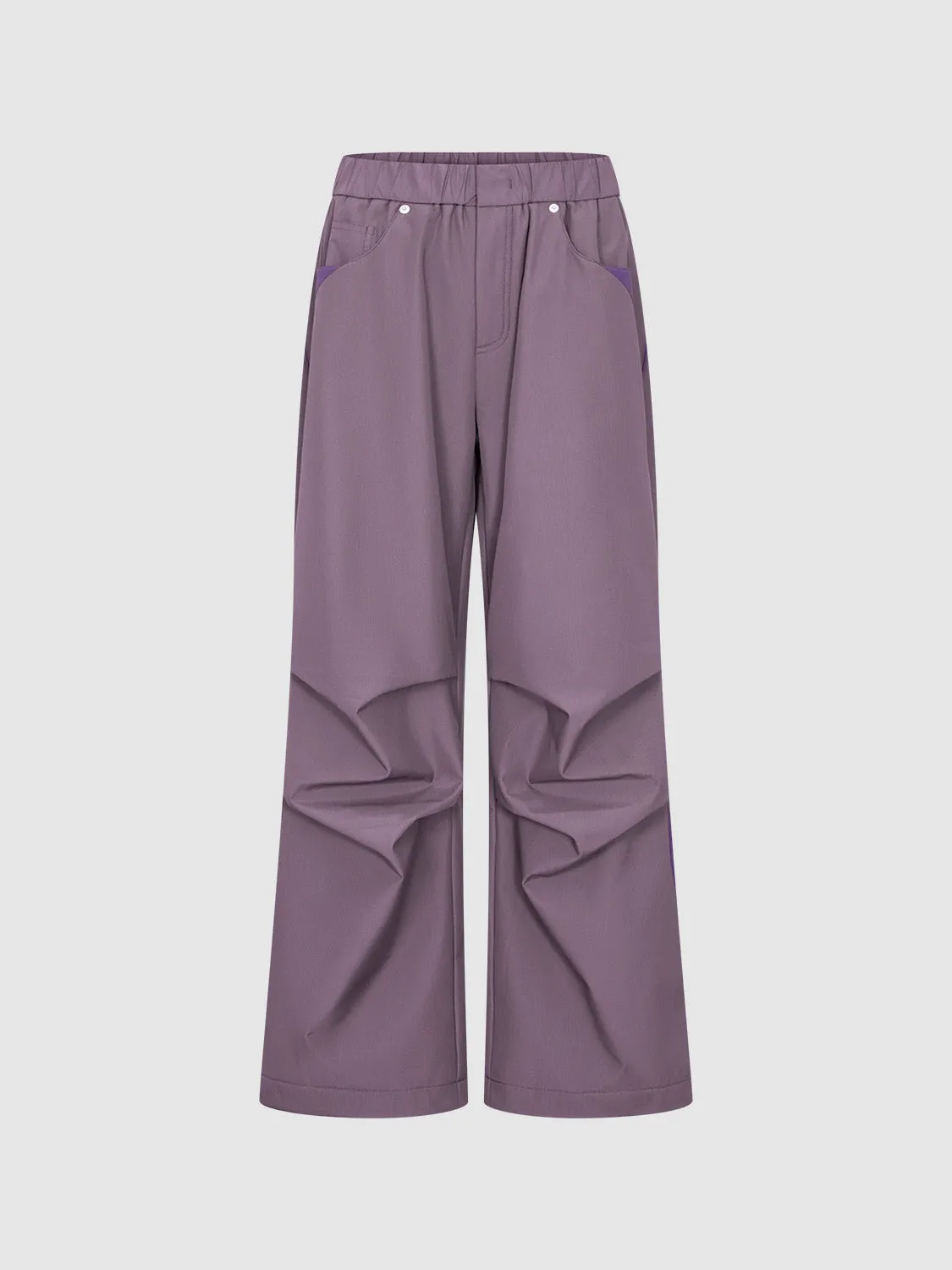 Ruched Wide-Leg Pants sold by Urban Revivo product image thumbnail 3