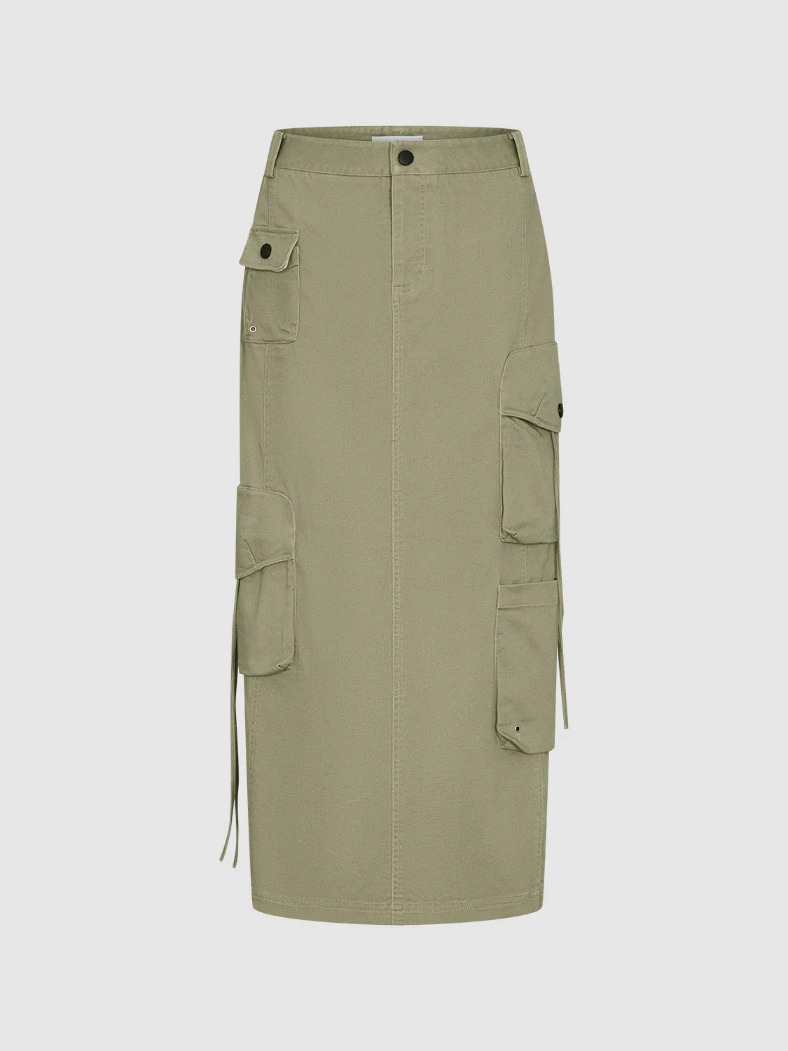 Multi Pocket A-Line Skirts sold by Urban Revivo product image thumbnail 3