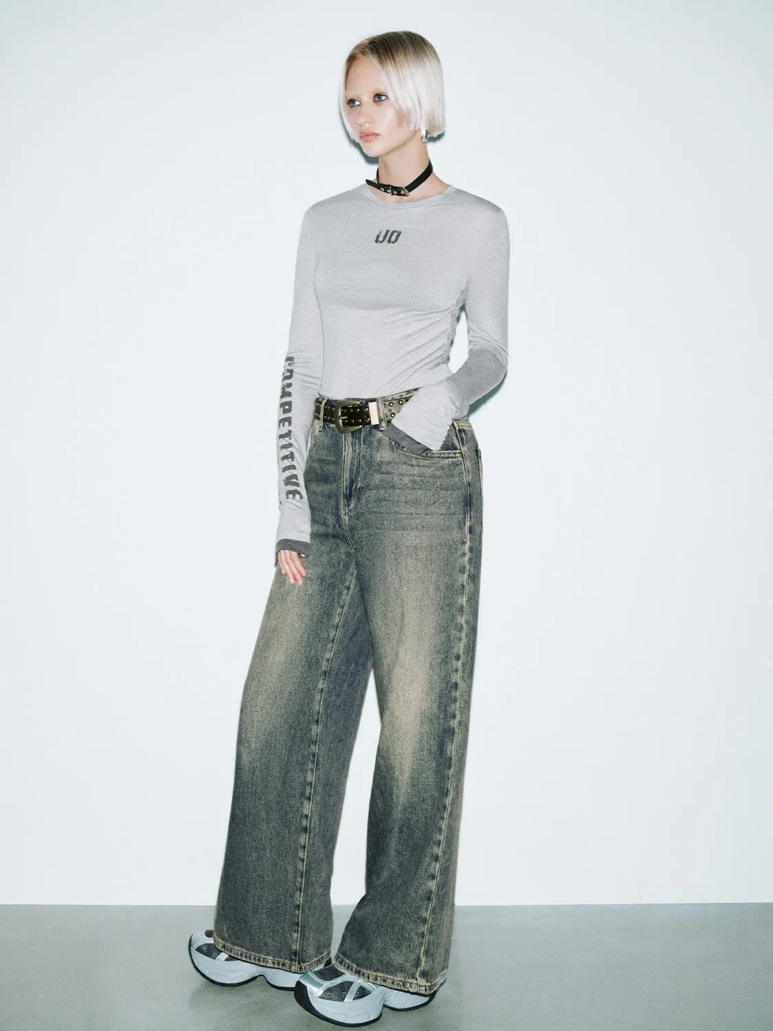 Skinny Crew Neck T-Shirts sold by Urban Revivo product image thumbnail 4