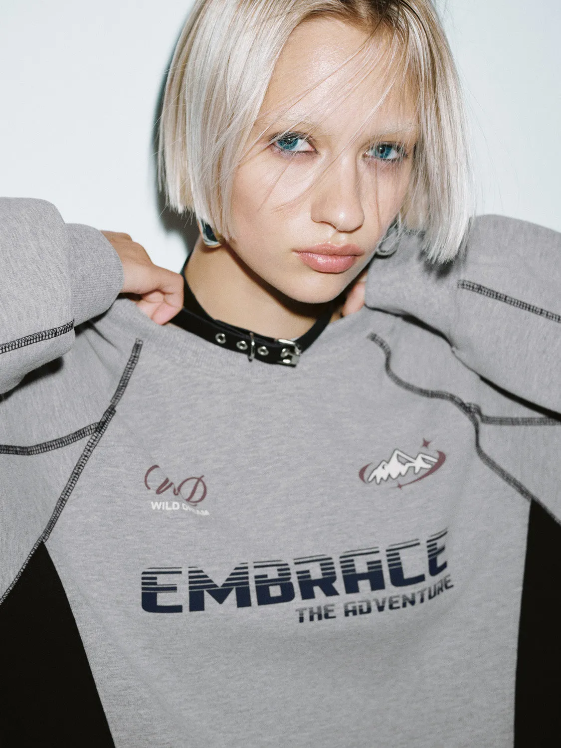 Loose Printed Sweatshirts sold by Urban Revivo product image thumbnail 5