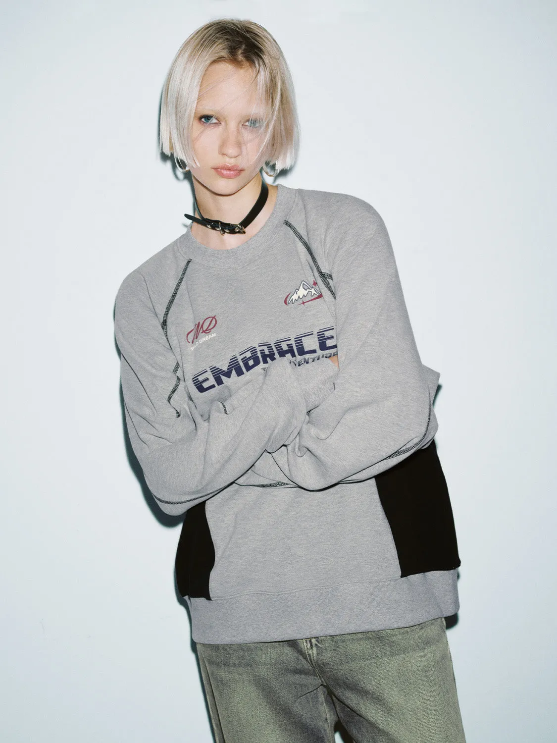 Loose Printed Sweatshirts sold by Urban Revivo