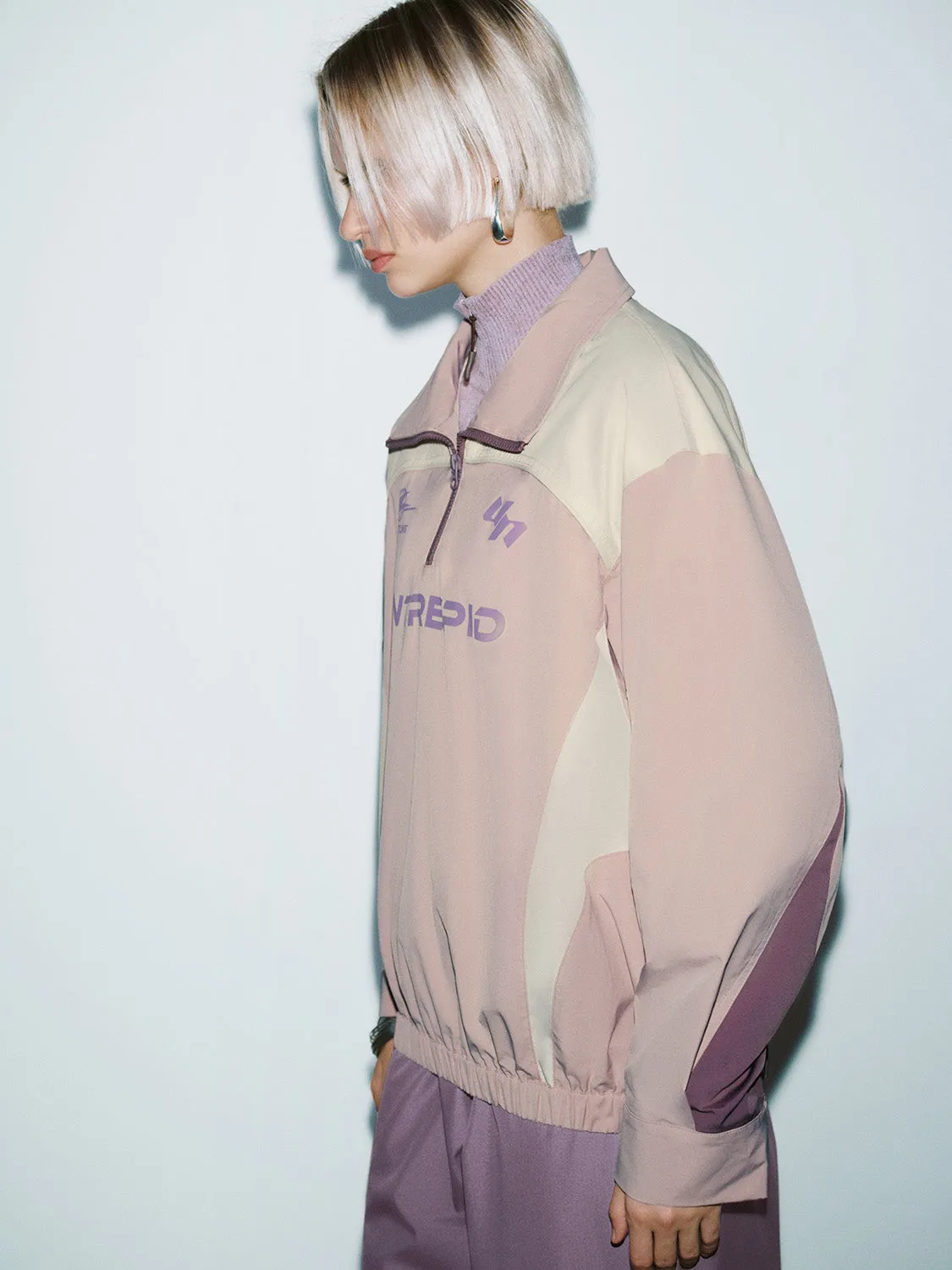 Zip Half Placket Overhead Shirt sold by Urban Revivo product image thumbnail 2