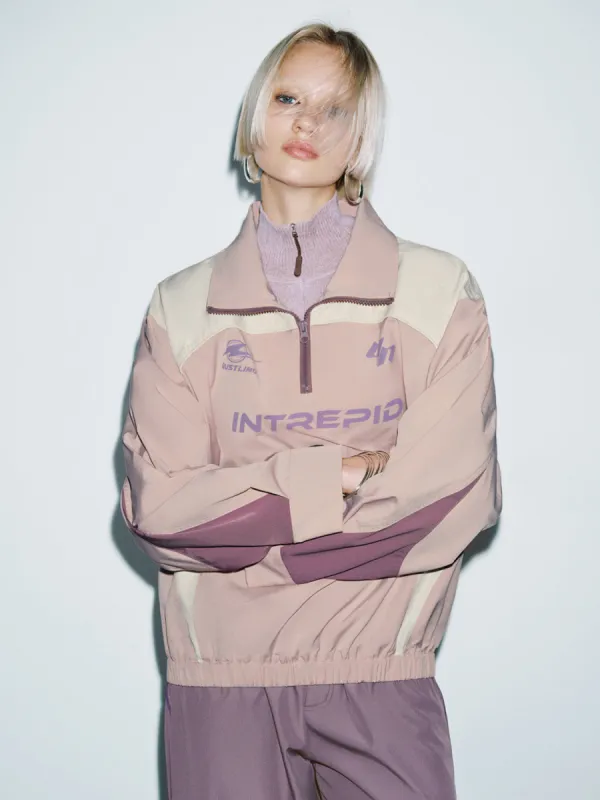 Zip Half Placket Overhead Shirt sold by Urban Revivo