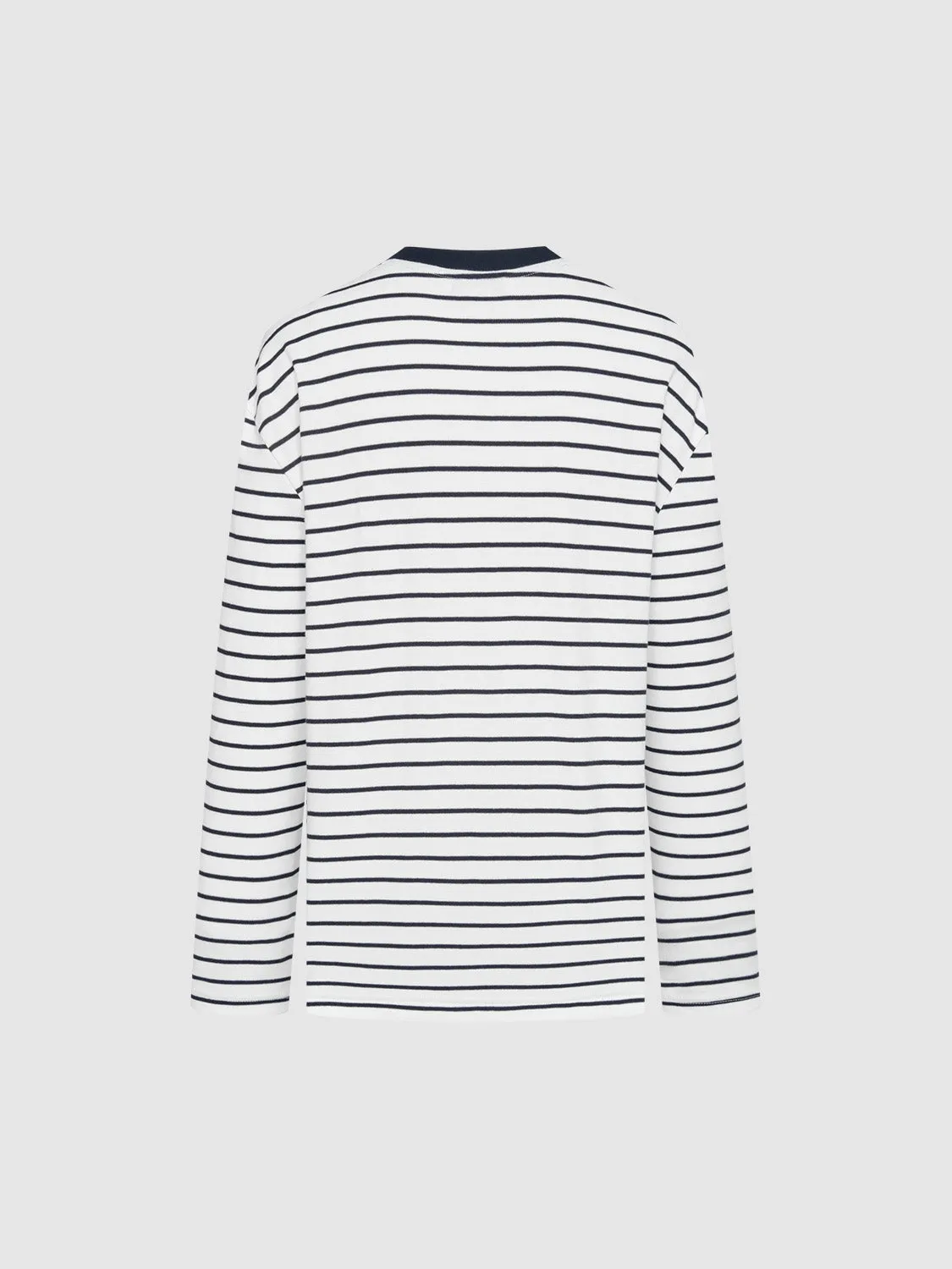 Striped Loose T-Shirts sold by Urban Revivo product image thumbnail 2