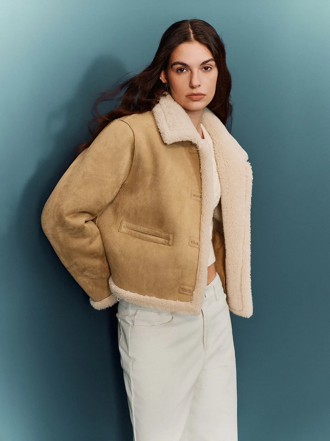 Fur Loose Jackets sold by Urban Revivo product image thumbnail 5