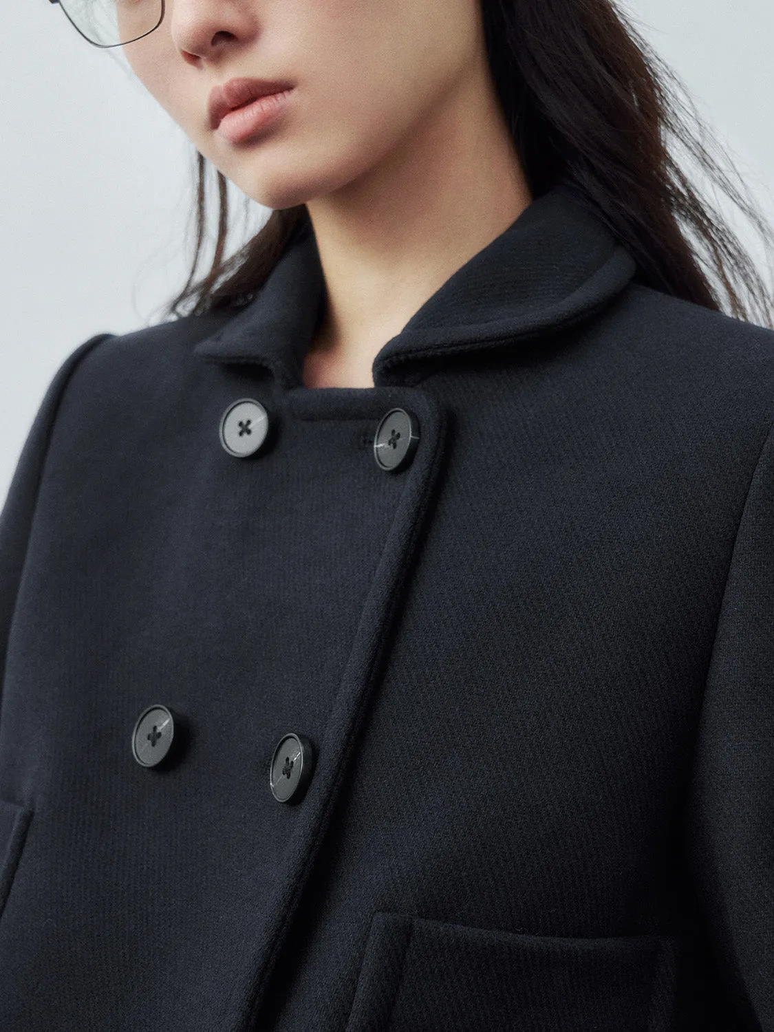 Cropped Double Breasted Jackets sold by Urban Revivo product image thumbnail 5