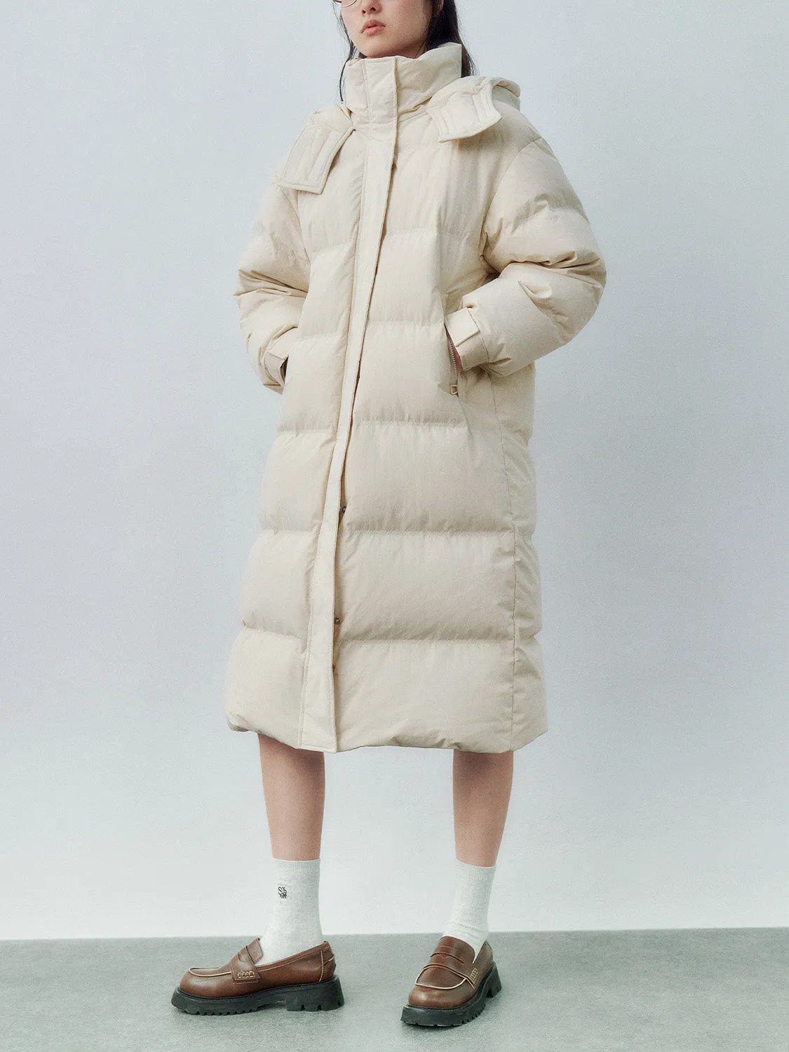 Maxi Padded Quilted Down Outerwear sold by Urban Revivo product image thumbnail 2
