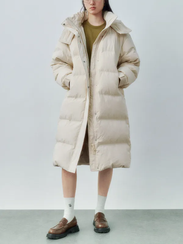 Maxi Padded Quilted Down Outerwear sold by Urban Revivo