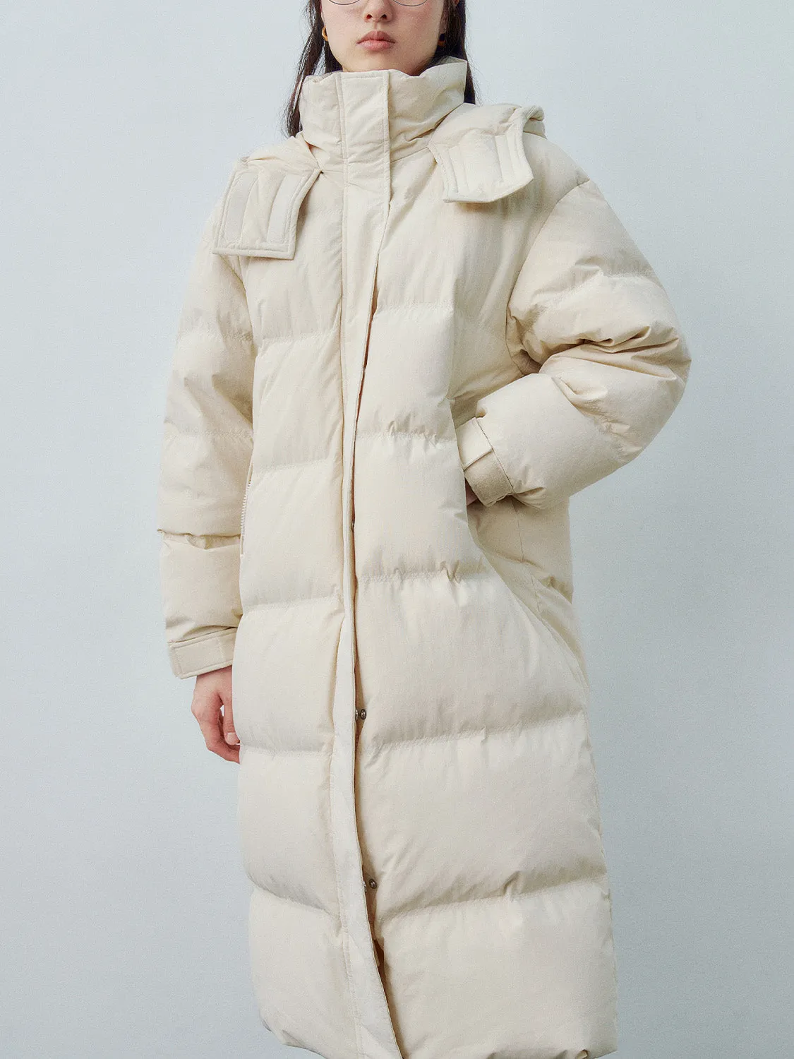 Maxi Padded Quilted Down Outerwear sold by Urban Revivo product image thumbnail 4