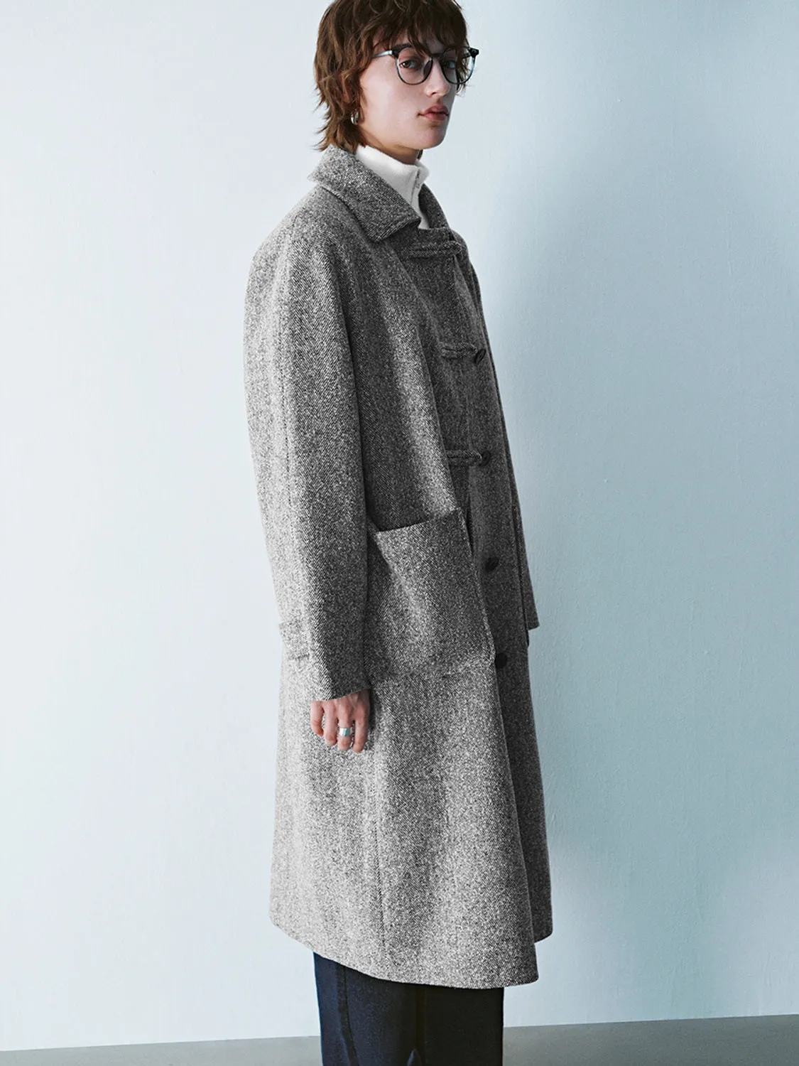 Loose Single Breasted Maxi Coats sold by Urban Revivo product image thumbnail 5