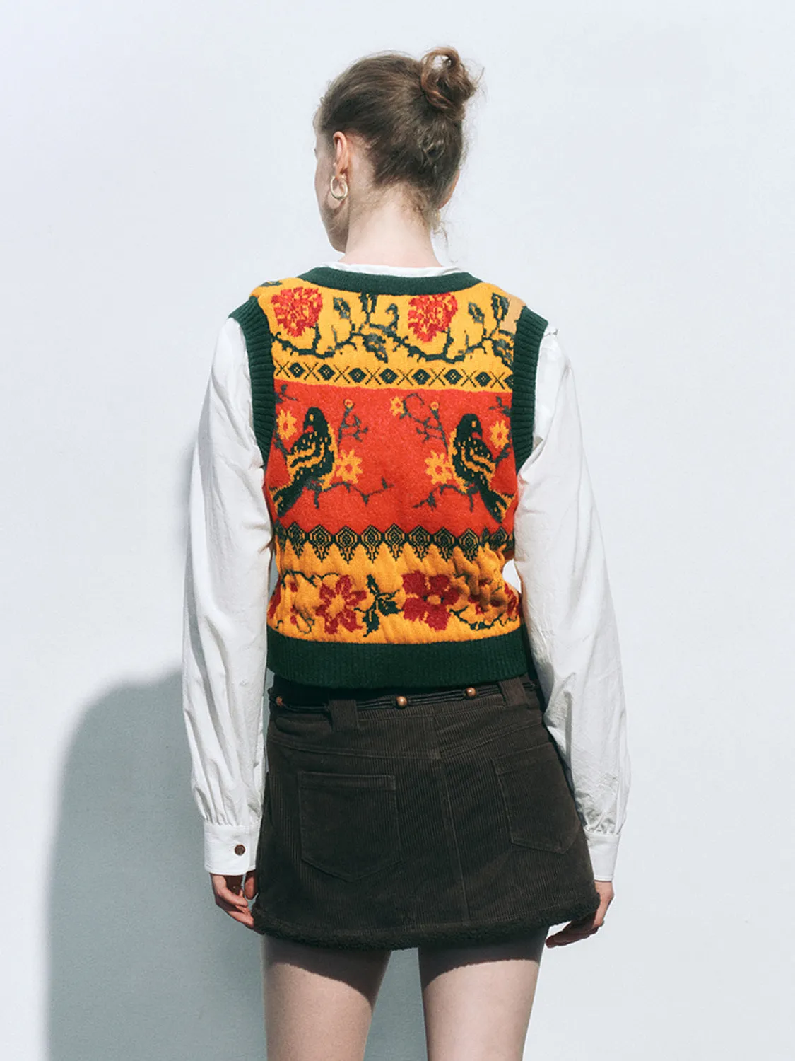 Regular Knitted Vests sold by Urban Revivo product image thumbnail 3